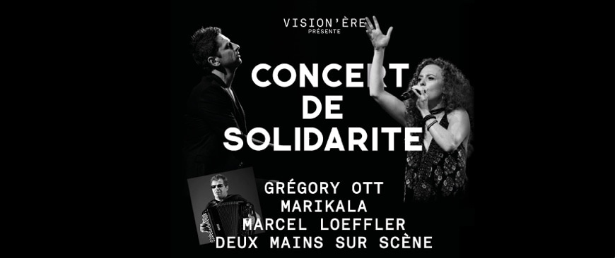 Concert de solidarité organisé par VISION'ÈRE